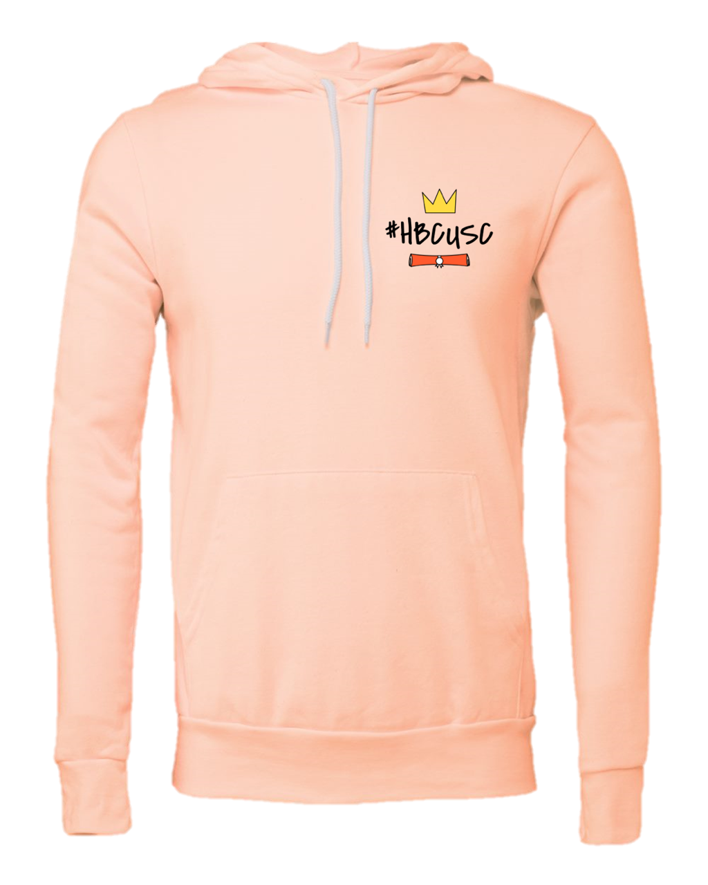 #HBCUSC Peach Hoodie